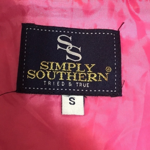 𝅺Simply Southern pink puffer vest size small - Picture 8 of 11